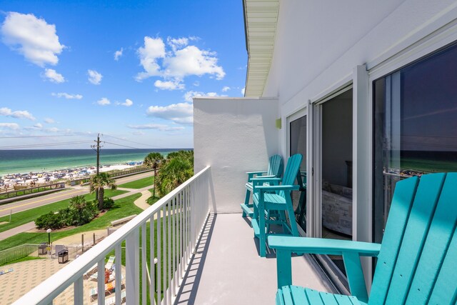 2606 Scenic Gulf Dr Unit 2412, Miramar Beach, FL 32550 - balcony featuring a water view