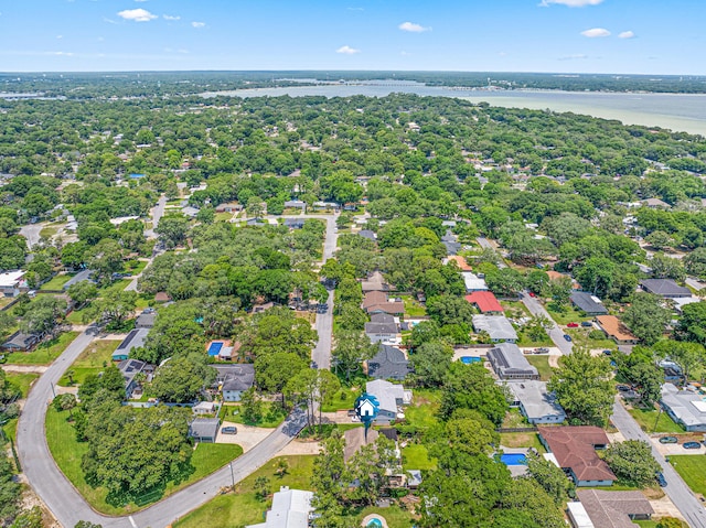29 SE Alexandra Pl, Fort Walton Beach, FL 32548 - aerial perspective of suburban area with a nearby body of water