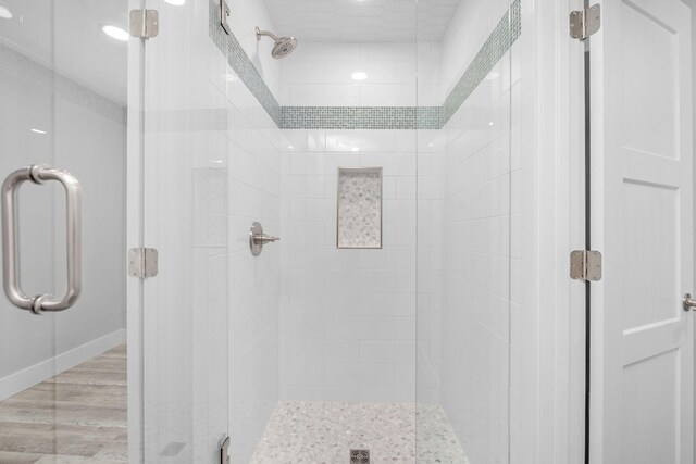 14351 State Highway 20, Niceville, FL 32578 - bathroom with a shower stall and recessed lighting