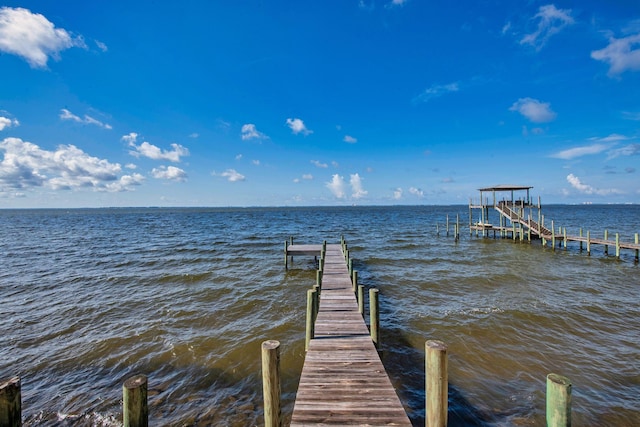 14351 State Highway 20, Niceville, FL 32578 - dock with a water view and boat lift