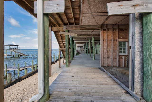 14351 State Highway 20, Niceville, FL 32578 - wooden terrace with a water view