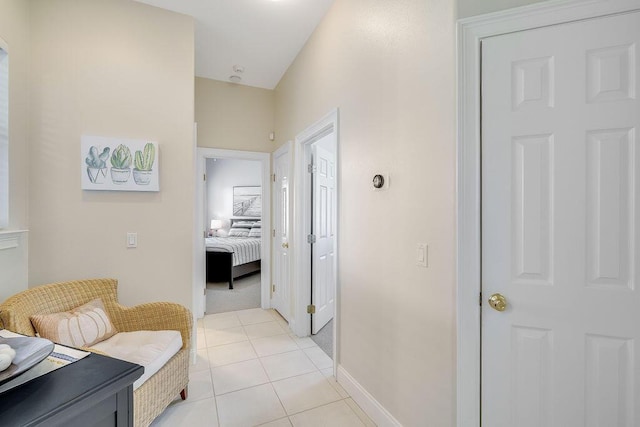 359 Indigo Loop, Miramar Beach, FL 32550 - hall with light tile patterned flooring and baseboards