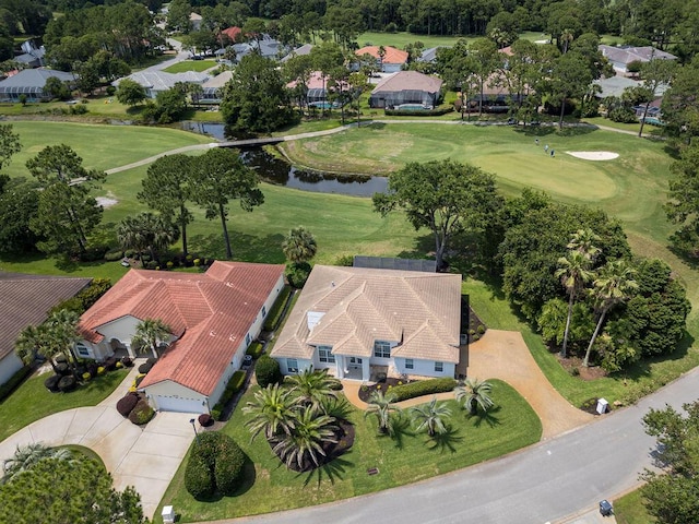 359 Indigo Loop, Miramar Beach, FL 32550 - aerial perspective of suburban area featuring a large body of water and a golf club
