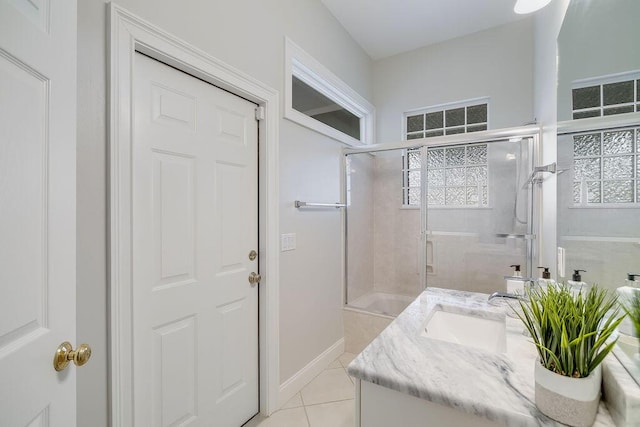 359 Indigo Loop, Miramar Beach, FL 32550 - full bath with vanity, tile patterned floors, and baseboards