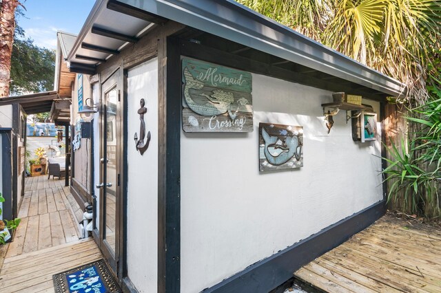 40 Flounder St, Santa Rosa Beach, FL 32459 - view of wooden deck