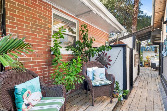 40 Flounder St, Santa Rosa Beach, FL 32459 - view of wooden terrace