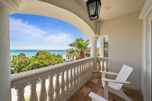 30 Pelican Cir, Inlet Beach, FL 32461 - balcony with a water view