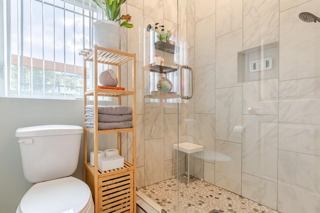 409 Hideaway Ln, Niceville, FL 32578 - bathroom featuring a stall shower