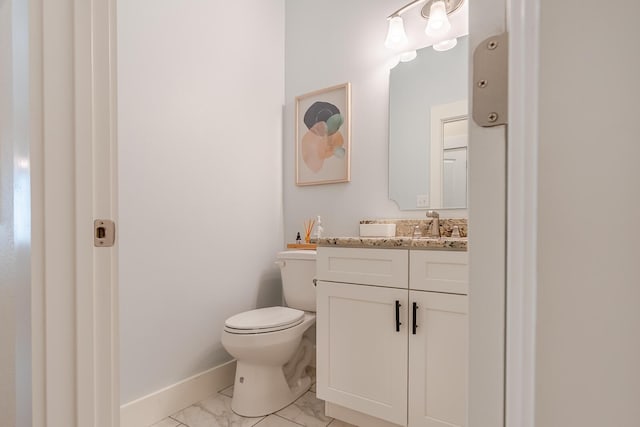 409 Hideaway Ln, Niceville, FL 32578 - bathroom with marble finish flooring and vanity