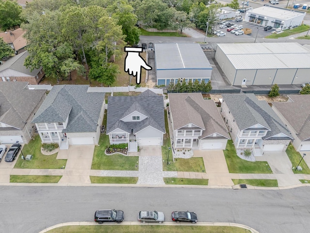 409 Hideaway Ln, Niceville, FL 32578 - aerial perspective of suburban area