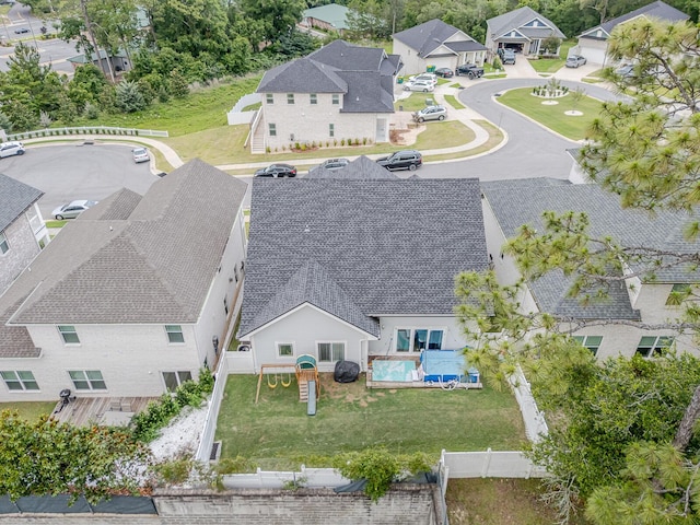 409 Hideaway Ln, Niceville, FL 32578 - aerial perspective of suburban area