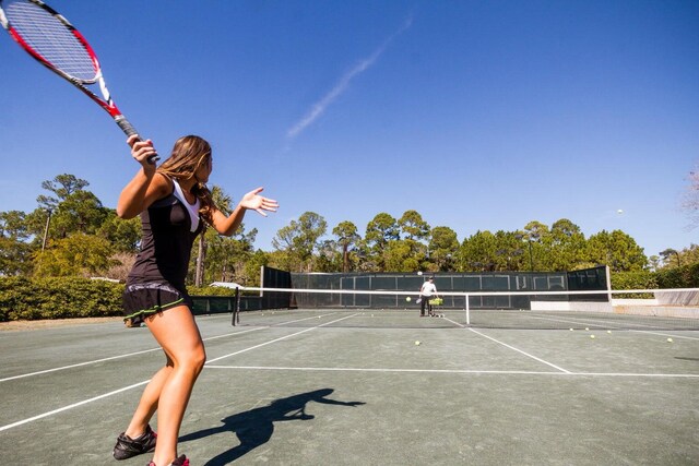 5000 S Sandestin Blvd Unit 7605, Miramar Beach, FL 32550 - view of tennis court
