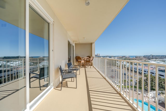 112 Seascape Dr Unit 704, Miramar Beach, FL 32550 - balcony with view of pool