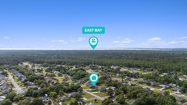 7302 Manatee St, Navarre, FL 32566 - aerial view of a forest