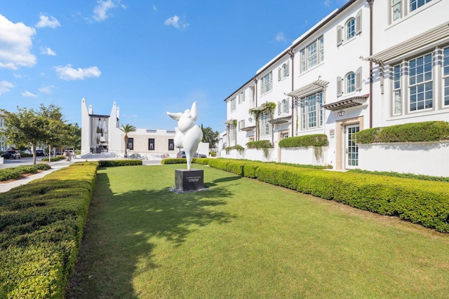 132 N Somerset St, Alys Beach, FL 32461 - view of home's community featuring a residential view and a yard