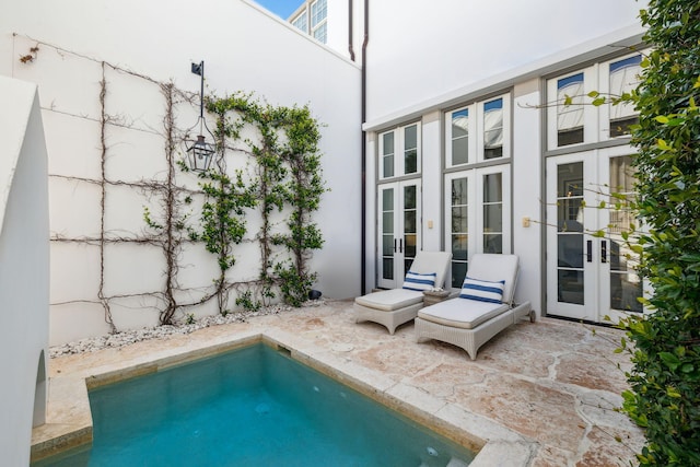 132 N Somerset St, Alys Beach, FL 32461 - swimming pool featuring french doors and a patio