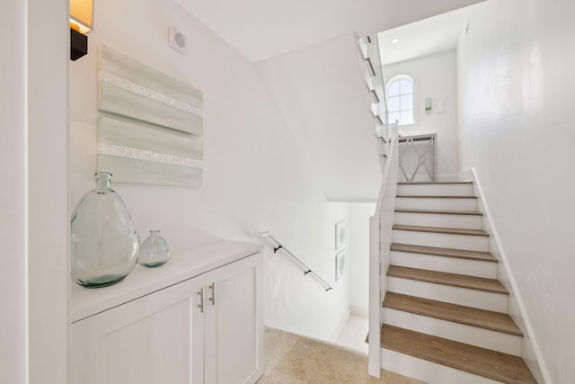 132 N Somerset St, Alys Beach, FL 32461 - staircase with baseboards