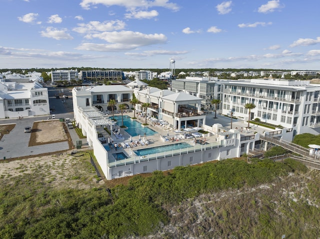 132 N Somerset St, Alys Beach, FL 32461 - bird's eye view of a pool