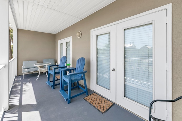144 Spires Ln Unit 202, Santa Rosa Beach, FL 32459 - sunroom / solarium featuring french doors