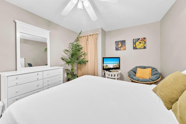 144 Spires Ln Unit 202, Santa Rosa Beach, FL 32459 - bedroom with ceiling fan