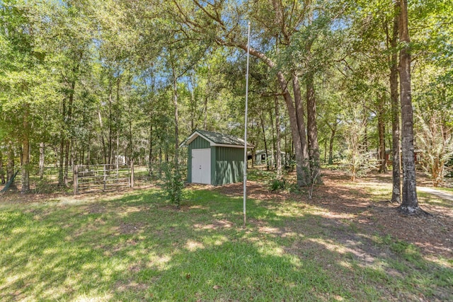 1184 Blackberry Cir, Baker, FL 32531 - view of yard