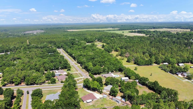 1184 Blackberry Cir, Baker, FL 32531 - aerial view of property's location with a heavily wooded area