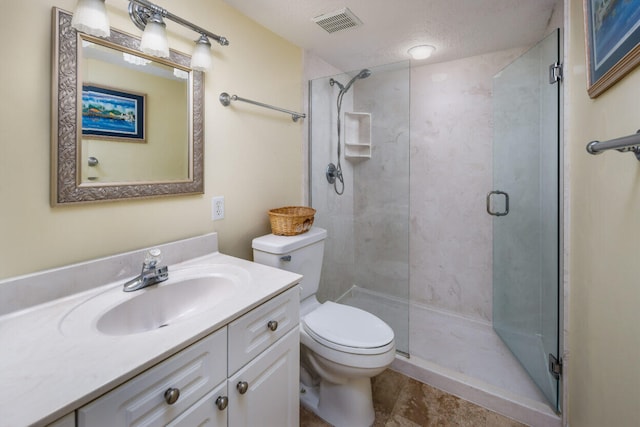 660 Nautilus Ct Unit 1103, Fort Walton Beach, FL 32548 - bathroom with toilet, a stall shower, and vanity