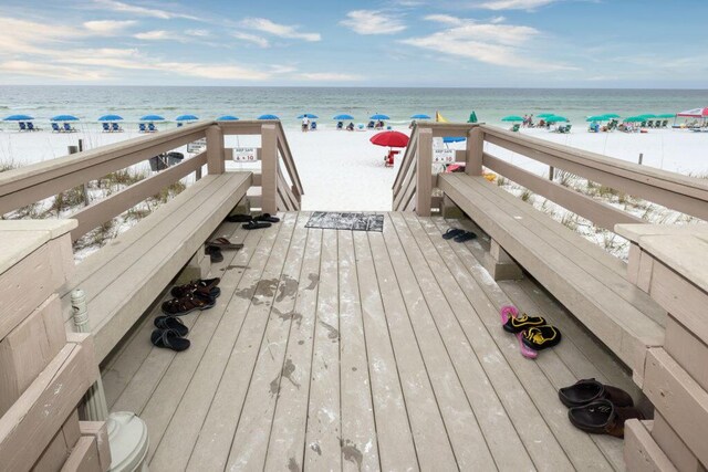 660 Nautilus Ct Unit 1103, Fort Walton Beach, FL 32548 - view of property's community featuring view of water and beach