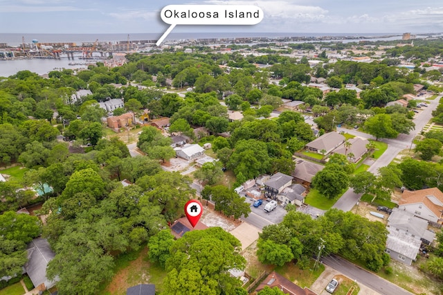101 SE Elm Ave, Fort Walton Beach, FL 32548 - drone / aerial view of a large body of water