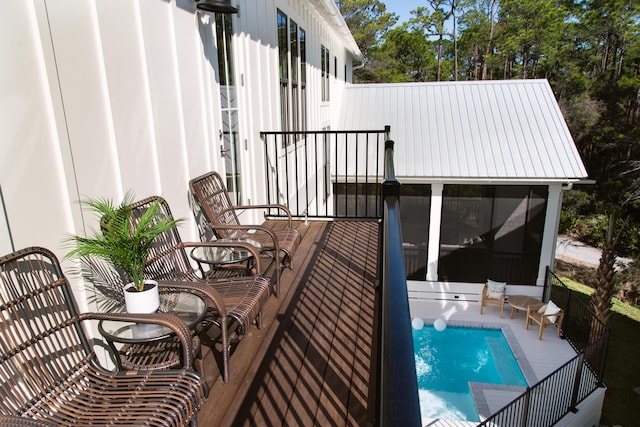 250 Beach Bike Way, Inlet Beach, FL 32461 - balcony with view of pool
