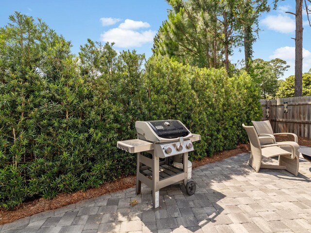 14 Bayshore Pines Ct, Miramar Beach, FL 32550 - view of patio / terrace featuring area for grilling