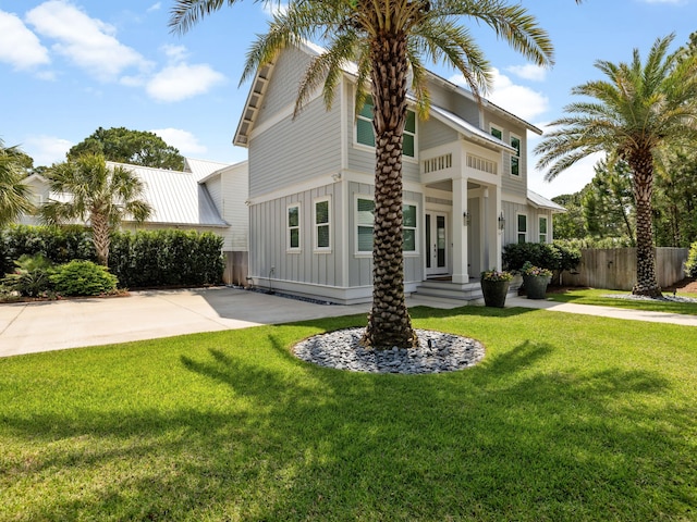 14 Bayshore Pines Ct, Miramar Beach, FL 32550 - back of property with board and batten siding