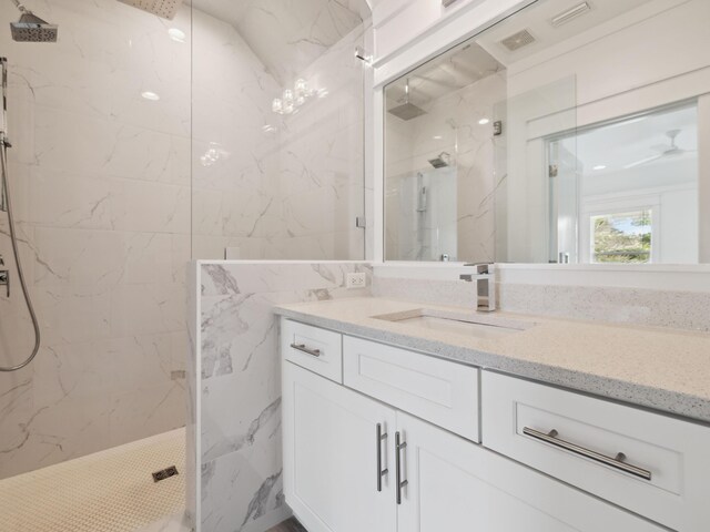 14 Bayshore Pines Ct, Miramar Beach, FL 32550 - bathroom with a marble finish shower and vanity