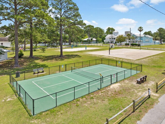 14 Bayshore Pines Ct, Miramar Beach, FL 32550 - view of tennis court