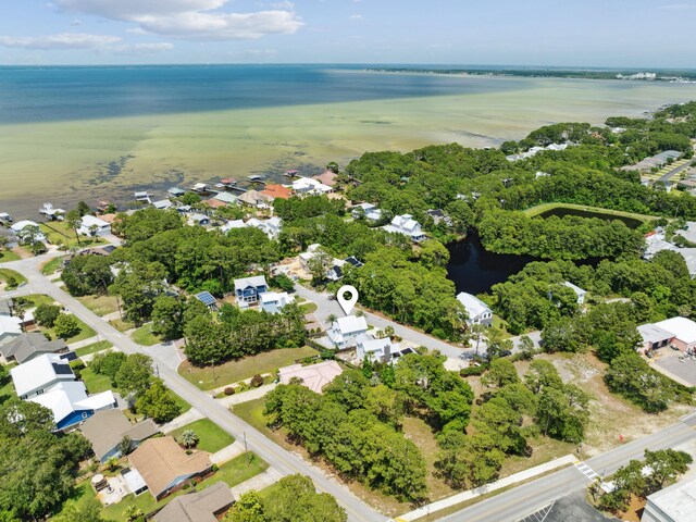 14 Bayshore Pines Ct, Miramar Beach, FL 32550 - aerial perspective of suburban area featuring a large body of water