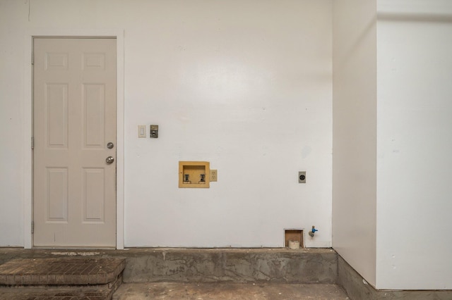 5903 Jack Stokes Rd, Baker, FL 32531 - laundry area with hookup for an electric dryer, hookup for a washing machine, and gas dryer hookup