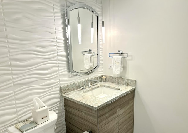 3820 E County Highway 30a Unit 408, Santa Rosa Beach, FL 32459 - bathroom featuring vanity and toilet