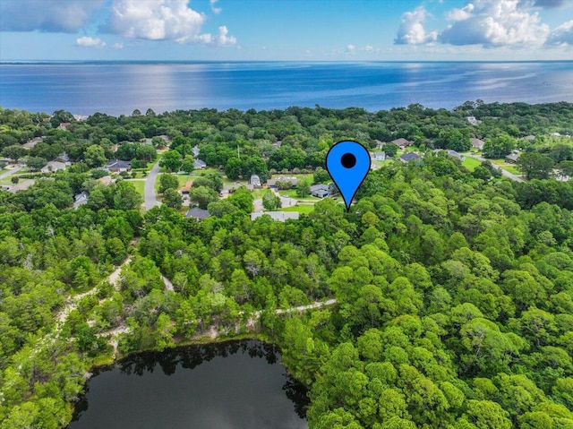 3995 Spanish Moss Cv, Gulf Breeze, FL 32563 - bird's eye view of a nearby body of water