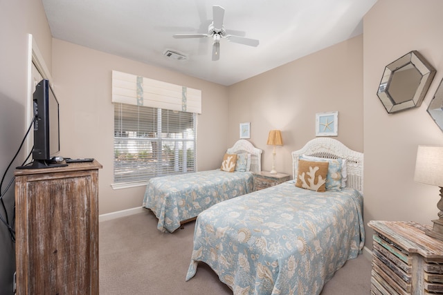 9815 US Highway 98 Unit 34, Miramar Beach, FL 32550 - bedroom featuring carpet floors, baseboards, and a ceiling fan