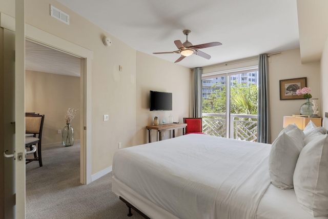 9700 Grand Sandestin Blvd Unit 4313, Miramar Beach, FL 32550 - carpeted bedroom featuring baseboards and a ceiling fan