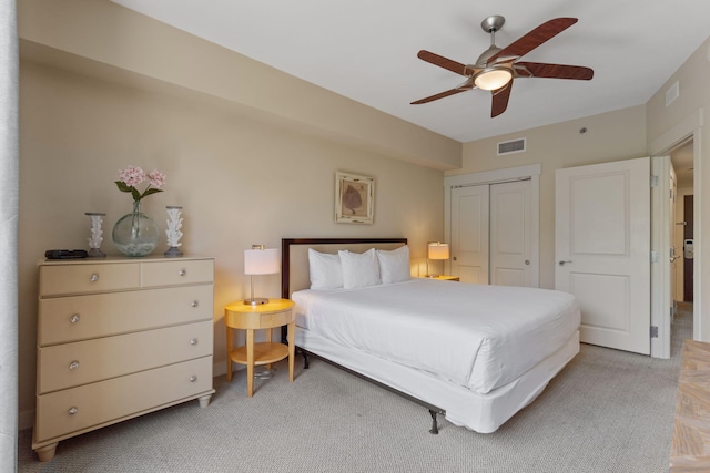 9700 Grand Sandestin Blvd Unit 4313, Miramar Beach, FL 32550 - bedroom with a closet and ceiling fan