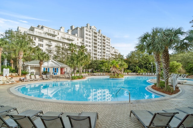 9700 Grand Sandestin Blvd Unit 4313, Miramar Beach, FL 32550 - community pool with a patio