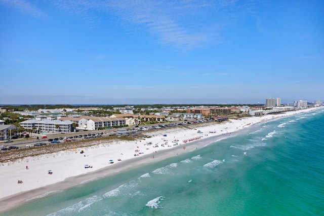 2384 Scenic Gulf Dr Unit 112, Miramar Beach, FL 32550 - bird's eye view of waterfront with a beach