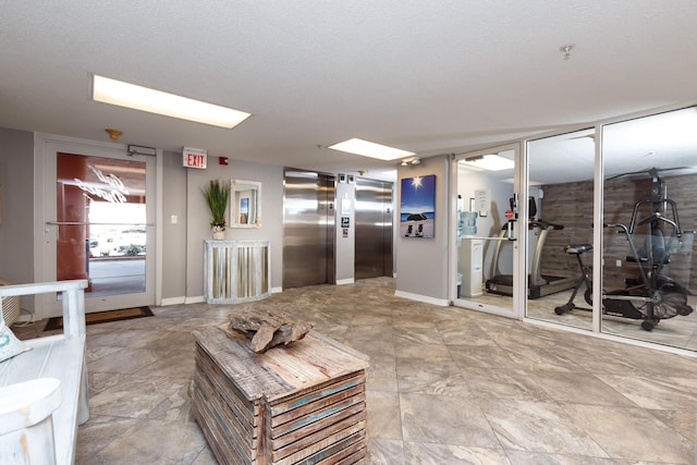 376 Santa Rosa Blvd Unit 101, Fort Walton Beach, FL 32548 - building lobby featuring a textured ceiling