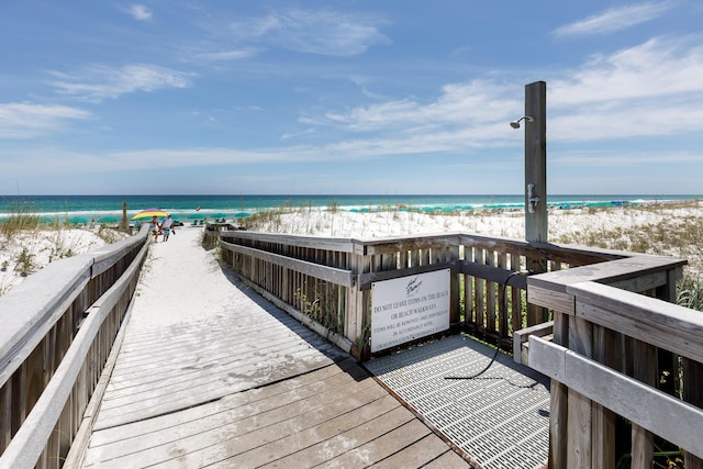 376 Santa Rosa Blvd Unit 101, Fort Walton Beach, FL 32548 - view of property's community with view of water and beach