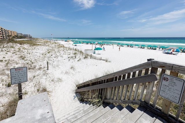 376 Santa Rosa Blvd Unit 101, Fort Walton Beach, FL 32548 - water view with local beach