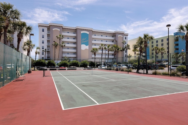 376 Santa Rosa Blvd Unit 101, Fort Walton Beach, FL 32548 - view of tennis court with community basketball court