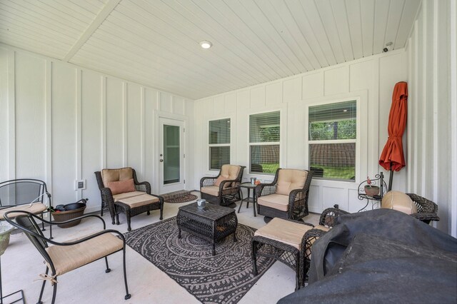 125 Hobson Ave, Crestview, FL 32539 - view of patio featuring outdoor lounge area