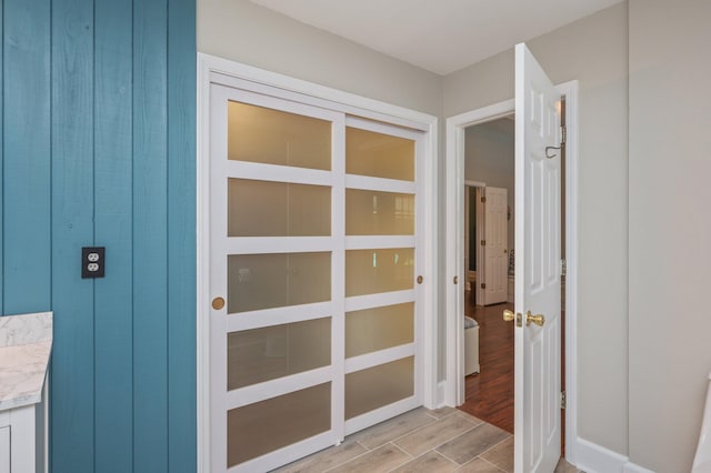 4680 Lovegrass Ln, Crestview, FL 32539 - hall featuring light wood-style flooring and baseboards