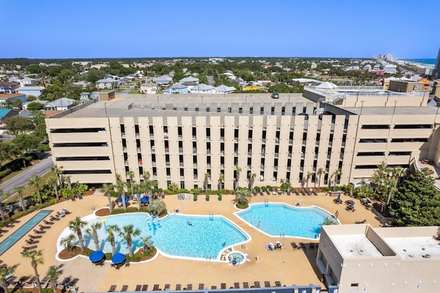 14701 Front Beach Rd Unit 1331, Panama City Beach, FL 32413 - bird's eye view of a pool